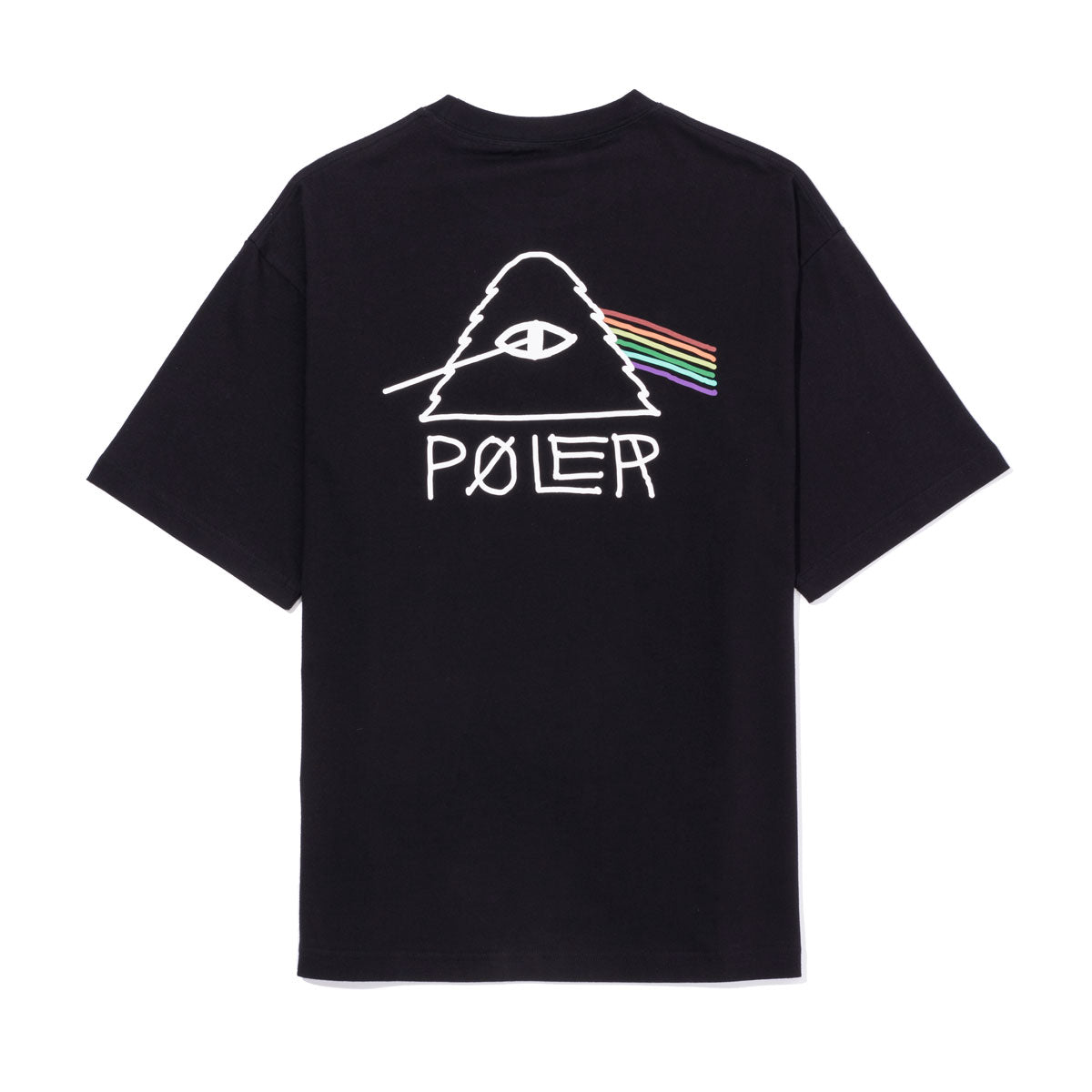 POLER PSYCHEDELIC RELAX FIT TEE(BLACK)(ポーラー サイケデリック リラックスフィット ティー)