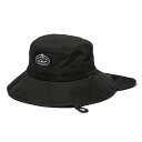 POLER 2WAY SUNGUARD LONG BRIM HAT(BLACK)(ポーラー 2ウェイ サンガード ロングブリムハット)