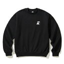 【ラスト1点 サイズ:L】【30%OFF】POLER SUMMIT CREW(BLACK)(ポーラー サミットクルー)【メンズ レディース】【スウェット クルー...