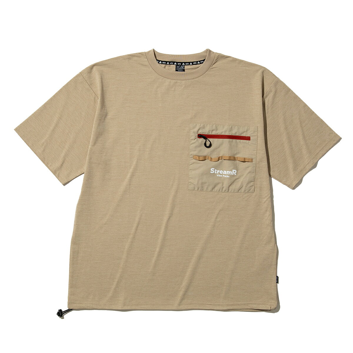 POLER StreamR DRAWCORD Dry S/S Tshirt (COYOTE) (ポーラー ストリームR ドローコード ドライ エスエス Tシャツ)