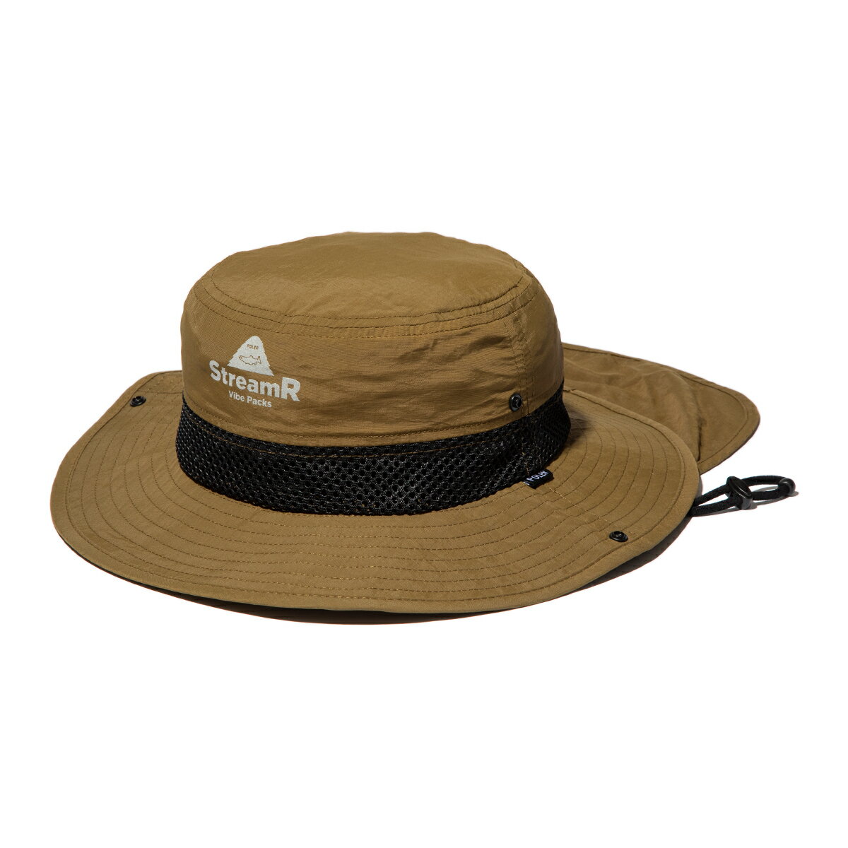 POLER StreamR SUNGUARD BRIM HAT (COYOTE) (ポーラー ストリームR サンガード ブリムハット)