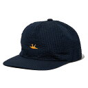 【pt10倍 27日9:59まで】Liberaiders COOLMAX EMBROIDERY CAP for Kinetics (NAVY) (リベレイダース クールマックス エンブロイダリー キャップ for キネティクス) (ネイビー)【メンズ レディース】【別注 帽子 5パネルキャップ 吸水速乾】【25SS】