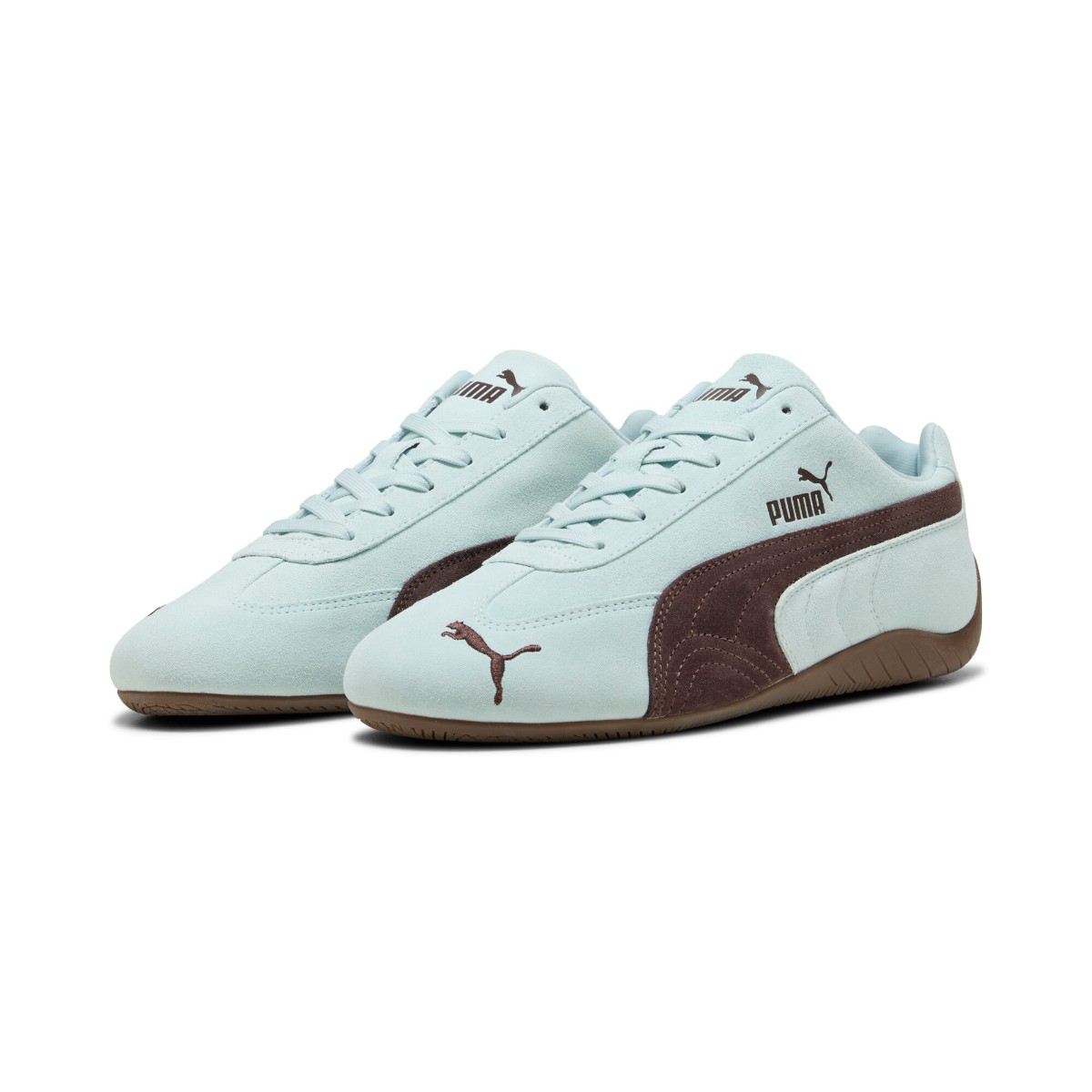 PUMA - 【予約】5月20日以降発送予定【代金引換決済・返品交換キャンセル不可】PUMA SPEED CAT OG (Fresh Water-Gum) (プーマ スピードキャット OG)【メンズ レディース】【定番モデル ロゴ刺繍 スウェード素材 ブルー】【26SS】