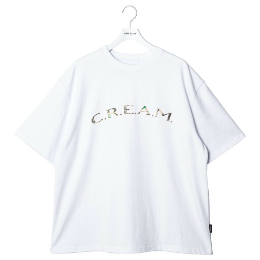 APPLEBUM “C.R.E.A.M.” T-shirt (White) (アップルバム “C.R.E.A.M.” Tシャツ)【メンズ レディース】【半袖Tシャツ アーチロゴ ヘビーウェイト ホワイト】【25SS】 APPLEBUM “C.R.E.A.M.” T-shirt (White) (アップルバム “C.R.E.A.M.” Tシャツ)【メンズ レディース】【半袖Tシャツ アーチロゴ ヘビーウェイト ホワイト】【25SS】