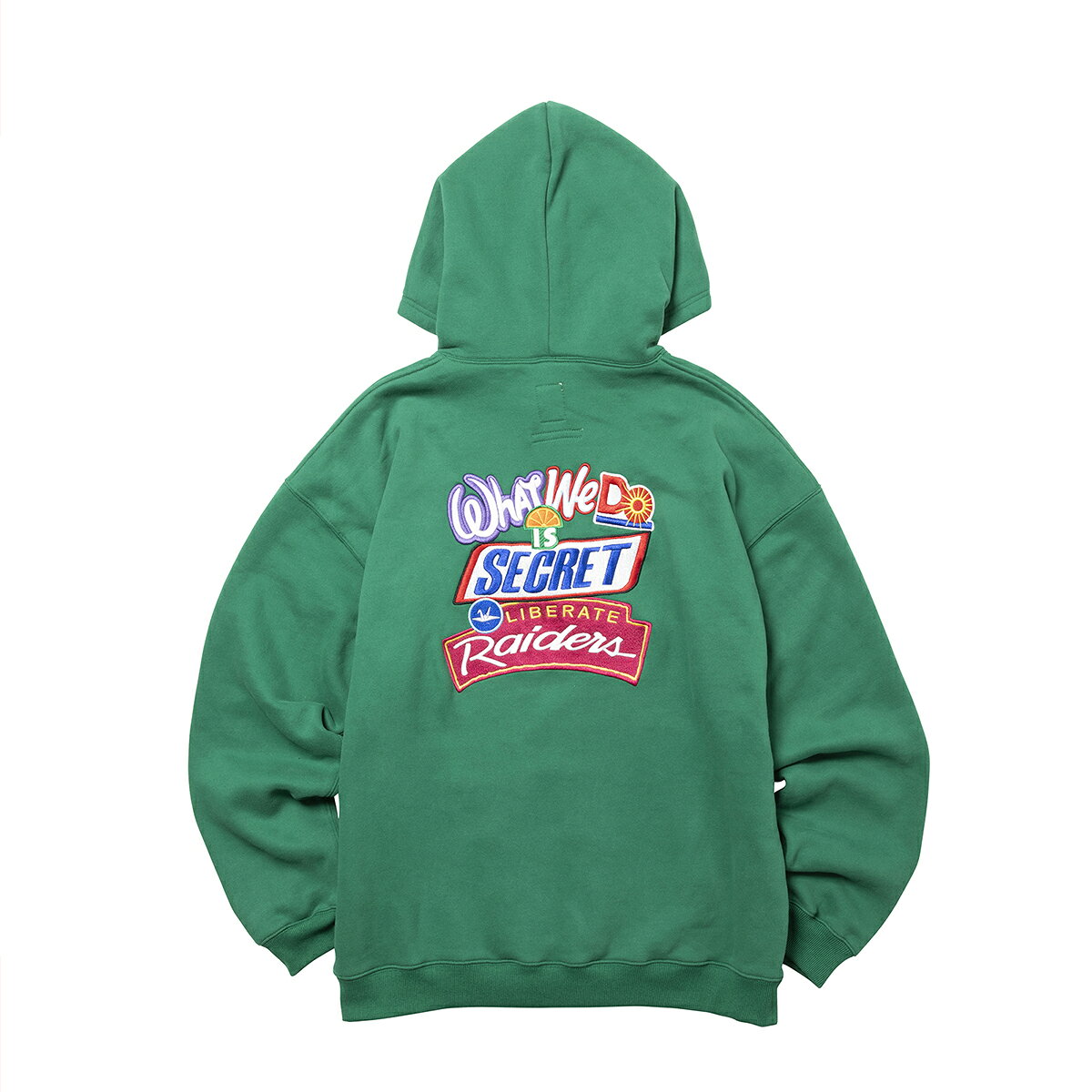 Liberaiders EMBROIDERY HOODIE (GREEN)…