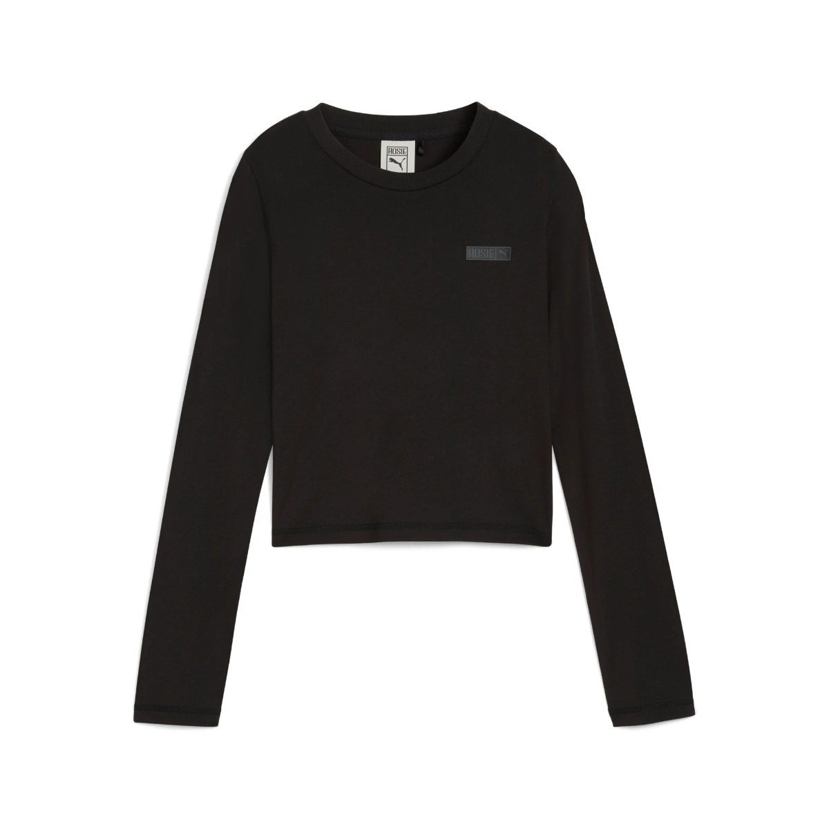 PUMA x ROSE SLIM LONGSLEEVE TEE (PUMA Black) (プーマ x ロゼ スリム ロングスリーブ Tシャツ)【レデ..