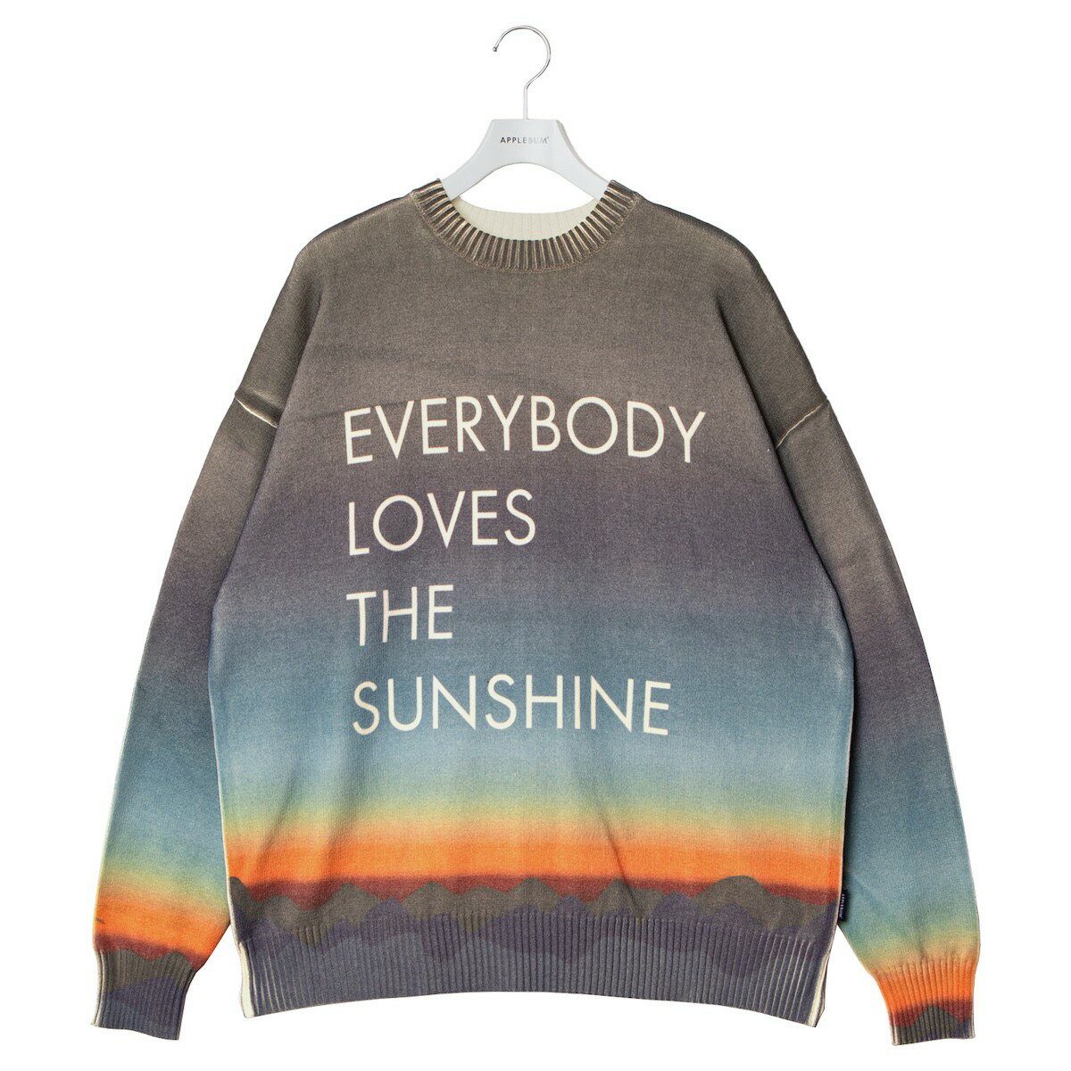 APPLEBUM “Sunshine” Knit Sweater (Sunshine) (アップルバム “サンシャイン” ニット セーター)【メンズ レディース...