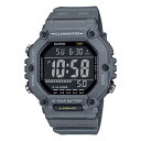 CASIO AE-1600H-8BJF (GRAY) (カシオ AE-1600H-8BJF)【メンズ レディース】【デジタルウオッチ ビッグケース 腕時計 防水 LEDライト 長寿命 グレー】【25FW】