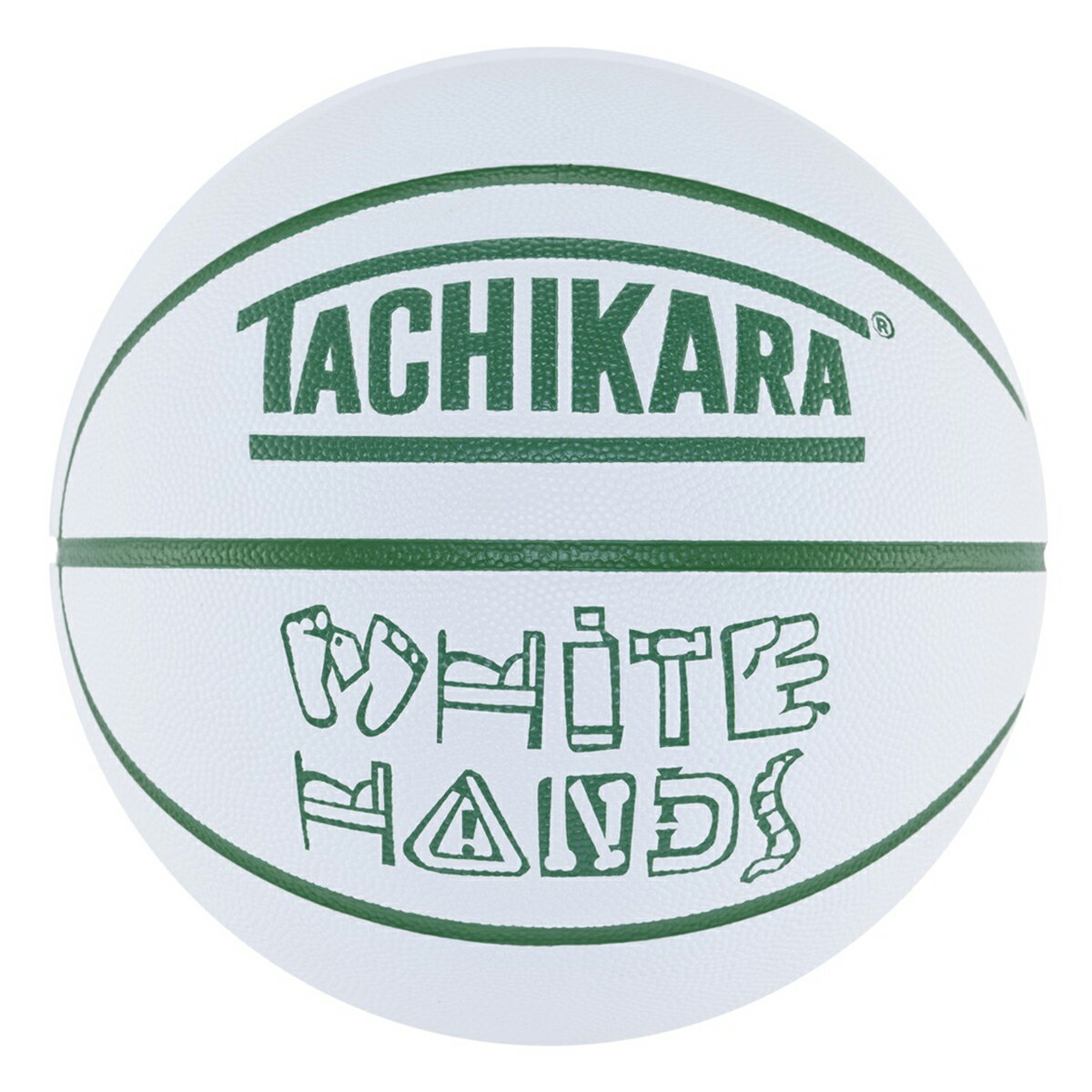 TACHIKARA WHITE HANDS (White / Green) (タチカラ ホワイト ハンズ)【メンズ レディース】【バスケットボール アウトドア ...