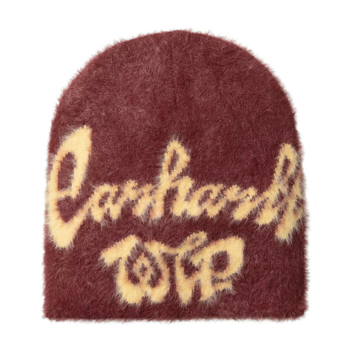 Carhartt WIP CHEDDA BEANIE (Rondo / Air Yellow) (カーハートワークインプログレス チェッダ ビーニー)【メンズ レディース】【ビーニー ニット帽 冬小物 ジャカード 保温性 ナイロン レッド】【25FW】