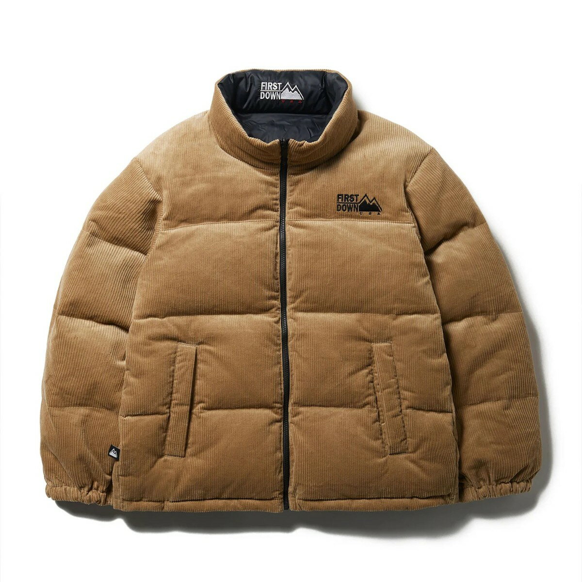 FIRST DOWN BUBBLE DOWN JKT CORDUROY (BEIGE) (ファースト ...