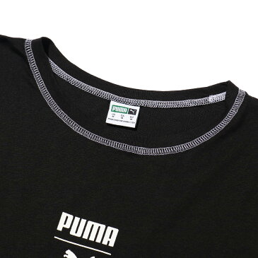 PUMA Recheck Pack Graphic Tee Wmns(COTTON BLACK)(プーマ リチェックパック グラフィック ティー)【レディース】【半袖Tシャツ】【20SP-I】