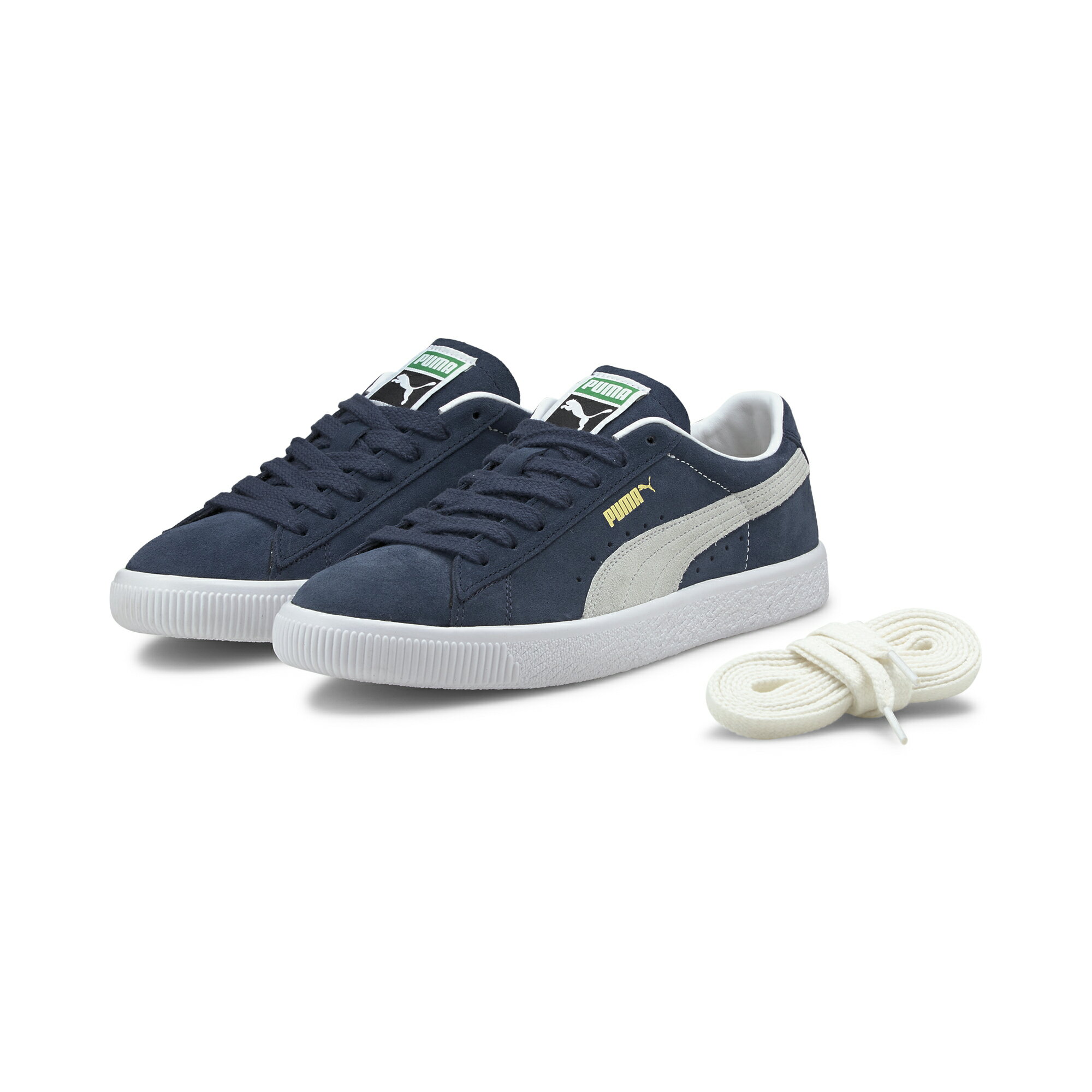 PUMA SUEDE VTG(NAVY)(プーマ スウェード VTG)【メンズ】【スニーカー シューズ 靴 スエード】【24SS】