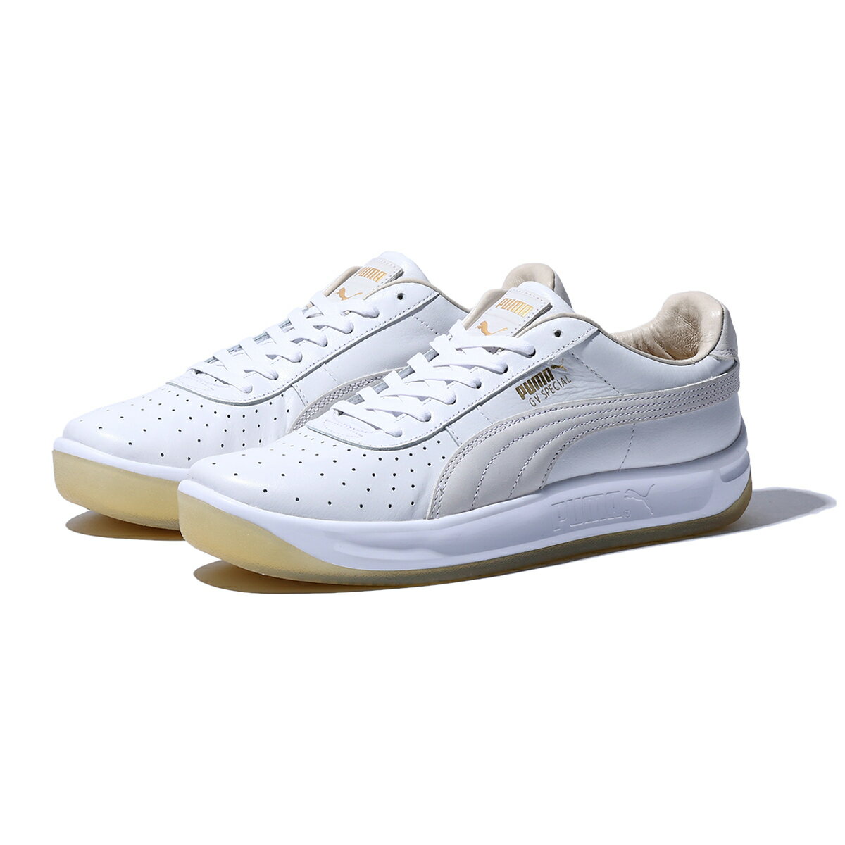 プーマ レザースニーカー メンズ PUMA GV SPECIAL KL(ホワイト 白)(プーマ ジーブイ スペシャル KL カンガルーレザー)【メンズ】【レディース】【ユニセックス】【スニーカー】【22SP】