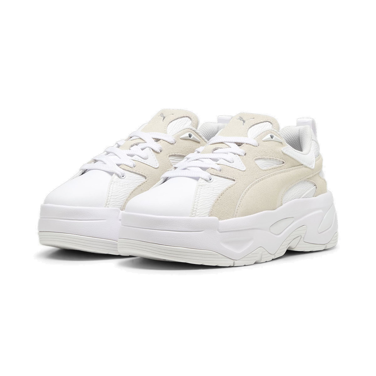 【40%OFF】PUMA BLSTR MIX WNS(PUMA White)(プーマ ブラスター ミックス ウィメンズ)【レディース】【スニーカー シューズ 厚底 クッション性】【24FW】
