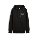 PUMA x HARRY POTTER Relaxed Fit Graphic Training Hoodie(PUMA BLACK)(プーマ x ハリーポッター リラックスフィット グラフィックフーディー)【メンズ レディース】【コラボ】【25SS】