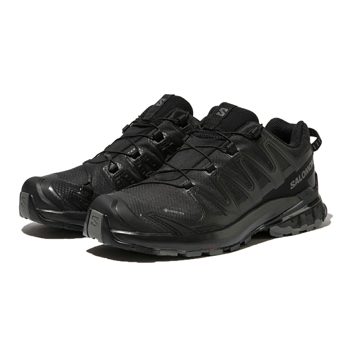 SALOMON XA PRO 3D V9 GTX(Black / Phantom / Pewter)(サロモン XA プロ 3D V9 ゴアテックス)【メンズ】【シューズ スニーカー ブラック GORE-TEX 防水 トレイルランニング】【24SS】