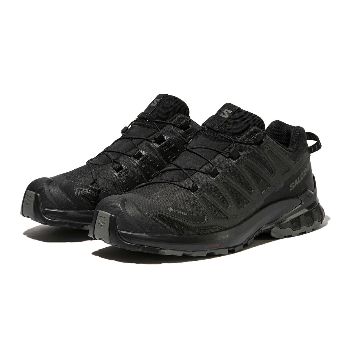 SALOMON XA PRO 3D V9 GTX W(Black / Phantom / Pewter)(サロモン XA プロ 3D V9 ゴアテックス ウィメンズ)【レディース】【シューズ スニーカー ブラック GORE-TEX 防水 トレイルランニング】【24SS】