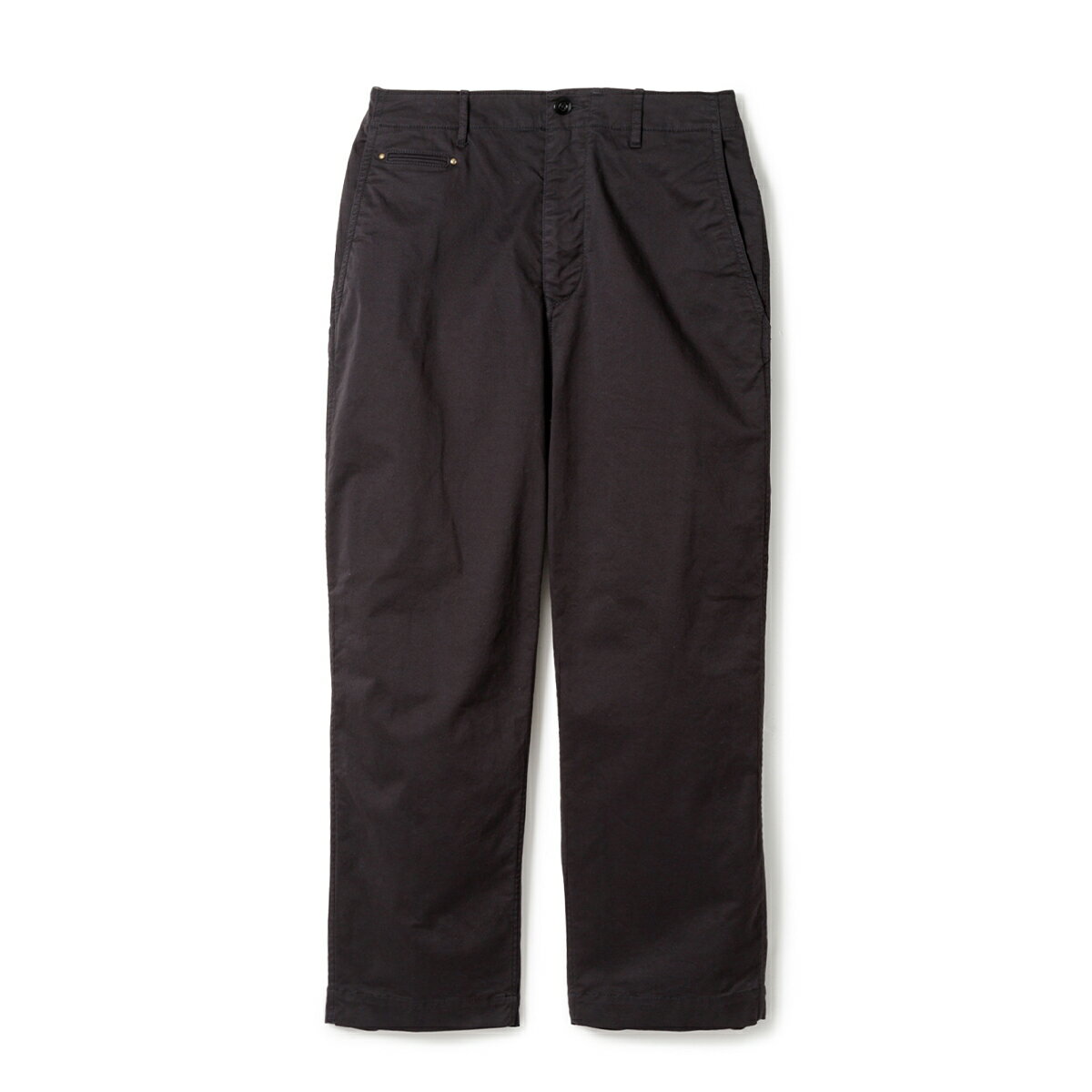 【500円OFFクーポン 5/20限定】【ラスト1点 サイズ:32inch】SANDINISTA Chino Pants - Stretch Wide(BLACK)(サンディニスタ チノパンツ - ストレッチワイド)【メンズ】【チノパン ワイド ストレッチ 太め ズボン】【23FW】