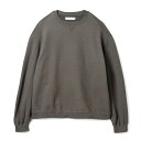 SANDINISTA Overdyed Autumn Sweatshirt(CHARCOAL)(サンディニスタ オーバーダイド オータム スウェットシャツ)