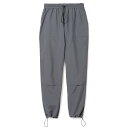 【ポイント10倍 27日9:59まで】SANDINISTA Supplex(R) Nylon Track Pants(CHARCOAL GRAY)(サンディニスタ サプレックス(R) ナイロン トラック パンツ)【メンズ】【ナイロンパンツ ドローコード 撥水】【24SS】