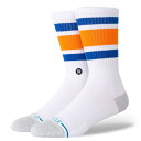 【30%OFF】STANCE TUBE NYK(WHITE)(スタンス チューブ ニューヨーク・ニックス)【メンズ】【靴下 クルーソックス NBA チームロゴ】【24FW】(4)