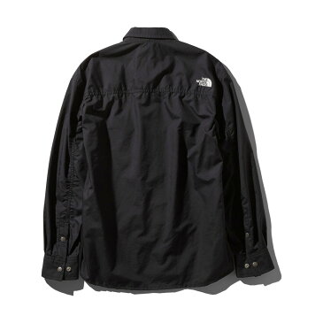 THE NORTH FACE L/S NUPTSE SHIRT(ブラック)(ザ・ノース・フェイス ロングスリーブ ヌプシ シャツ)【メンズ】【シャツ】【20SS-I】