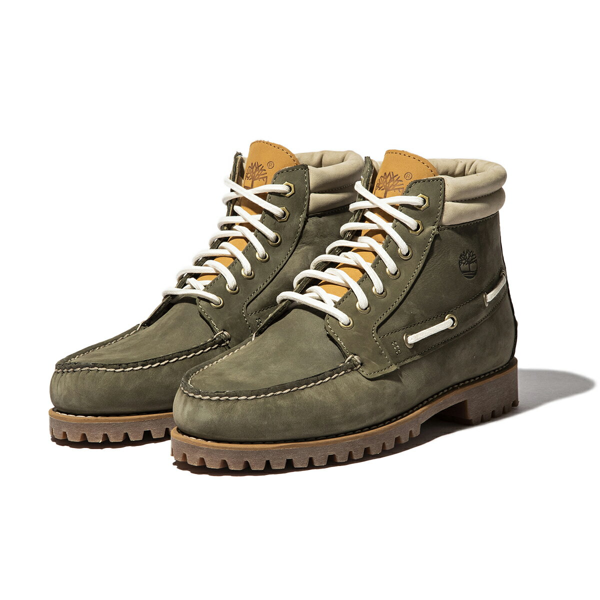 ティンバーランド 【ポイント10倍 16日1:59まで】Timberland Authentic 7-Eye Chukka(Dark Green)(ティンバーランド オーセンティック セブンアイ チャッカ)【メンズ】【デッキシューズ ボートシューズ モカシンシューズ ブーツ】【23SS】