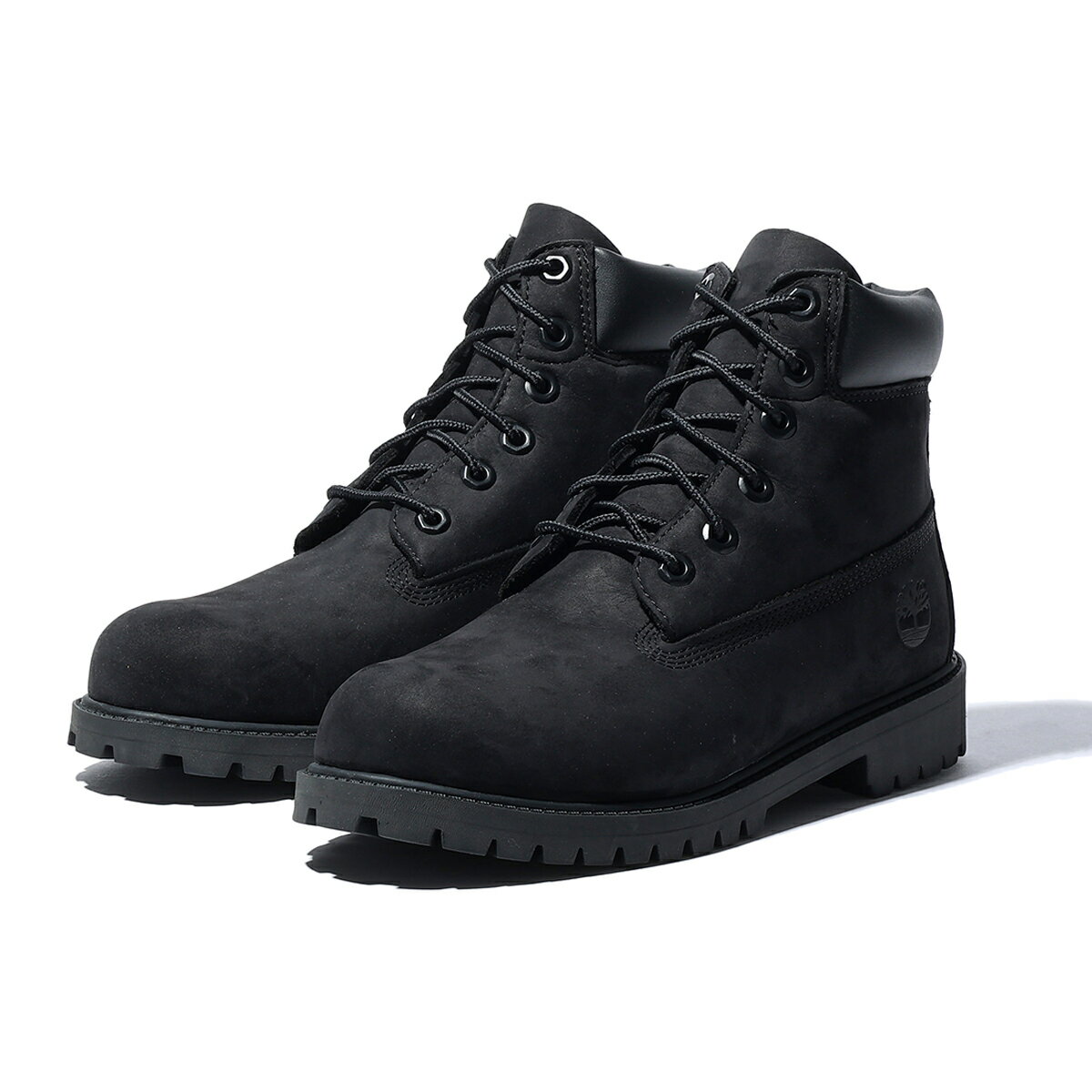 ティンバーランド Timberland 6Inch Premium WaterProof Boots(Black Nubuck)(ティンバーランド 6インチ プレミアム ウォータープルーフ ブーツ)【レディース ジュニア】【ブーツ 定番 防水 アウトドア】【24SS】