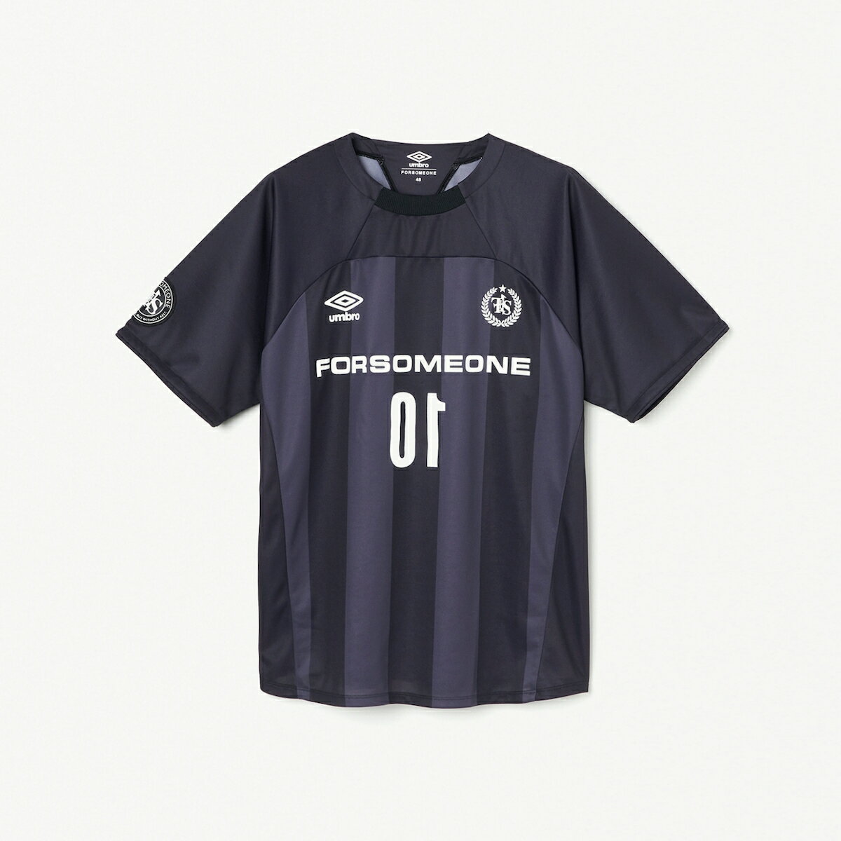 UMBRO×FORSOMEONE GAME SHIRT(ブラック)(アンブロ × フォーサムワン ゲーム シャツ)