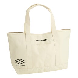 UMBRO TOTE BAG(オフホワイト)(アンブロ トートバッグ)【メンズ レディース】【トートバッグ 大容量 ブランドロゴ 100周年記念 サッカー】【24SS】