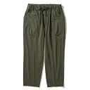 UNFRM OUTDOOR STANDARD 4WAY DRY GABA STRETCH EASY WORK PANTS(OLIVE)(ユニフォーム アウトドア スタンダード 4ウェイドライギャバ ストレッチイージーワーク パンツ)