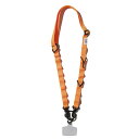 UNFRM OUTDOOR STANDARD MILITARY MULTI SHOULDER STRAP(SAFETY ORANGE)(ユニフォームアウトドアスタンダード ミリタリー マルチショルダーストラップ)【メンズ レディース】【ショルダーストラップ スマホホルダー 多機能 アウトドア】【24SS】