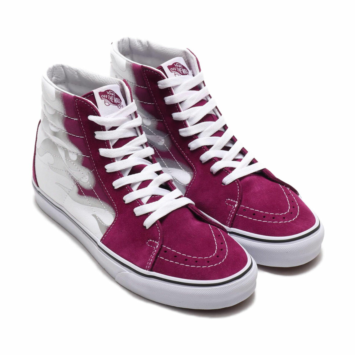 VANS SK8-HI PURPLE FLAME(PURPLE/WHITE)(バンズ スケートハイ パープル フレーム)【メンズ】【レディース】【スニーカー】【20SP-I】
