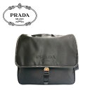 【未使用品】PRADA プラダ メッセンジャーバッグ 2VD166 ナイロンTESSUTO×レザーSAFFIAN