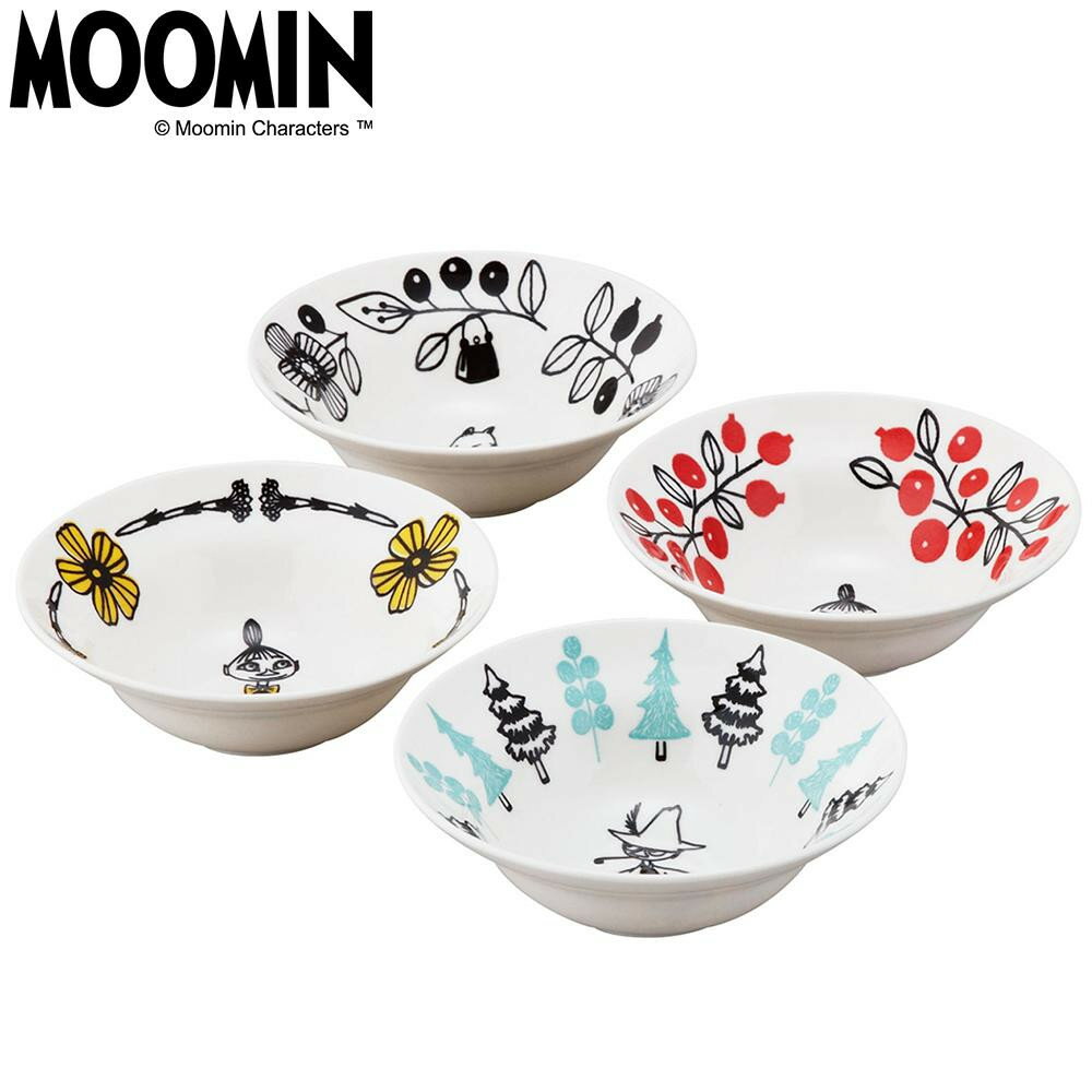 【クーポン最大550円OFF!】あす楽!!【送料無料】MOOMIN ムーミン バレー ボウル 4個セ ...