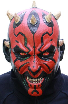 ハロウィン あす楽!!【送料無料】なりきりマスク ダースモール ラバーマスク STAR WARS Darth Maul マスク
