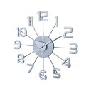 【クーポン最大600円OFF!】【送料無料】ジョージ・ネルソン フェリスウォールクロック GN41167 シルバーナンバー 掛け時計 壁掛け時計 時計 クロック...