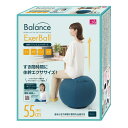 【クーポン最大600円OFF!】あす楽!!【送料無料】体幹バランスエクサボール ネイビー 直径 55cm 耐荷重 約90kg おうちで 簡単 乗るだけ 楽しく ...