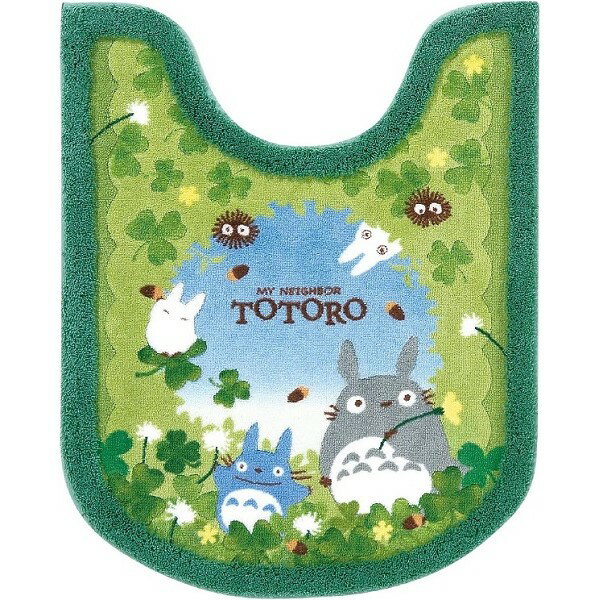 【クーポン最大550円OFF 】あす楽 【送料無料】トトロのトイレタリー 『あおぞらどんぐり』 トイレマット 約78×60cm グリーン センコー となりのトトロ トトロ ととろ トイレ マット 長め トイレマット トイレタリー かわいい キャラクター ジブリ 新生活