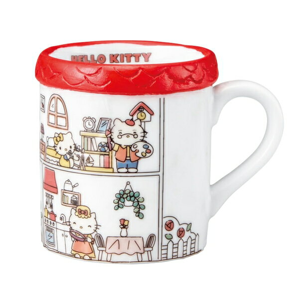 【クーポン最大550円OFF!】【送料無料】おうちマグKT at home サンアート SAN4568 マグカップ 360cc キティちゃんの家 キティちゃん ハローキティ サンリオ SANRIO キャラクター マスコット 立体マグ コップ カップ 食器 雑貨 ギフト キッチン用品のサムネイル