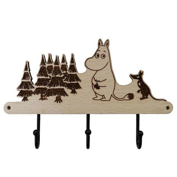 【クーポン最大600円OFF!】【メール便送料無料】 木製キーハンガー ムーミン サンファーム KC5219 マグネット スチール 金属 素朴 玄関 部屋 子供部屋 北欧 インテリア 木製品 おしゃれ ドア ムーミンハウス 可愛い かわいい Moomin キャラクター ギフト