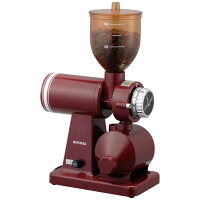 あす楽!!ボンマック コーヒーミル 電動 レッド BM-250N ミル コーヒー coffee　挽く 本格的 レトロ BONMAC 赤 おしゃれ インテリア