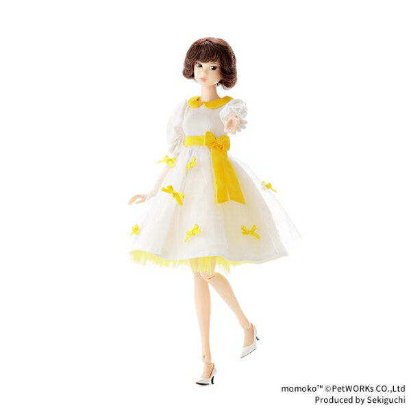 【クーポン最大550円OFF!】あす楽!!【送料無料】momokoDOLL 桃色の約束 221875 セキグチ 人形 フィギュア コレクション モモコ momoko MOMOKO ドール 人形 正統派 アイドル レトロ リボンドレス ウェストベルト パニエ レイヤー ミニスカート ミニスカ