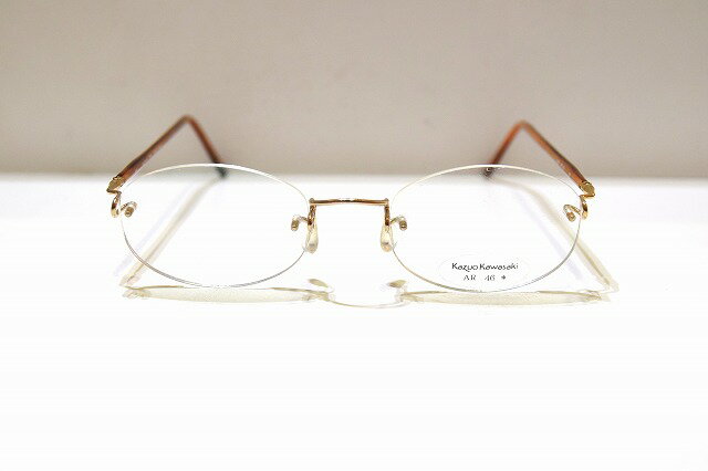 Kazuo Kawasaki カズオカワサキ MP-632 col.#5 G ヴィンテージメガネフレーム新品めがね眼鏡サングラス..