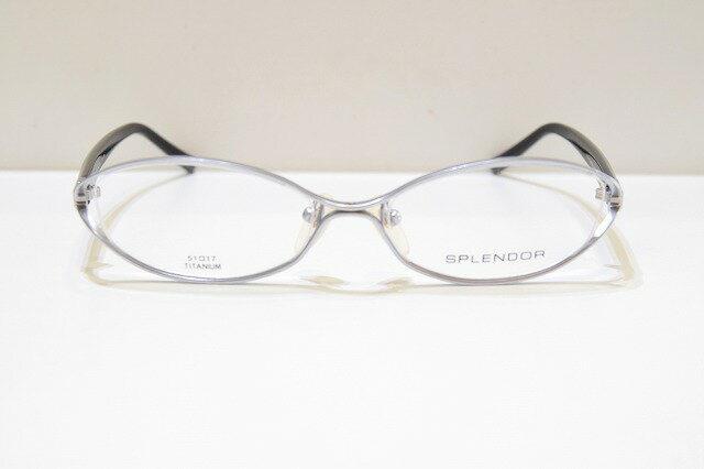 SPLENDOR SP-1206 col.02Fヴィンテージメガネフレーム新品めがね眼鏡サングラスメンズレディース男性女性用チタン日本製