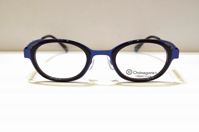 Onimegane オニメガネ OG-7202? col.BL メガネフレーム新品めがね眼鏡サングラスメンズレディース男性用女性用日本製(4)