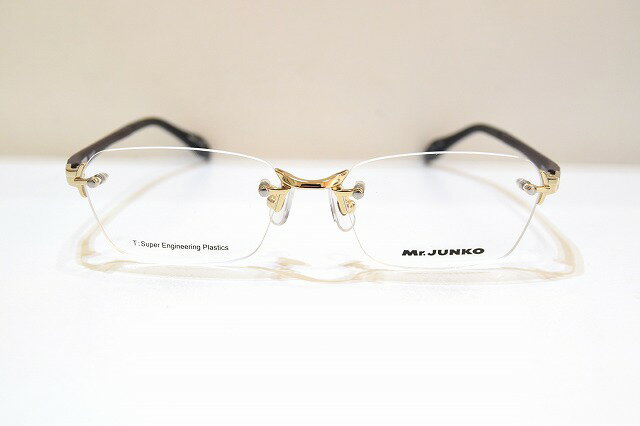 Mr.JUNKO ミスタージュンコ MJ-427 col.2 メガネフレーム新品めがね眼鏡サングラスメンズレディース男性用女性用リムレスふちなし