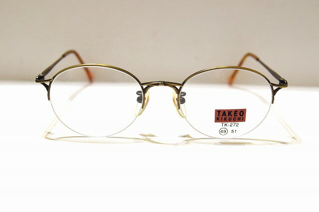 TAKEO KIKUCHI タケオキクチ TK-272 col.3 ヴィンテージメガネフレーム新品めがね眼鏡サングラスメンズレディース男性用女用(4)