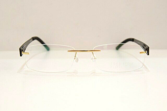 FREE FORM FFA805 col.5ヴィンテージメガネフレーム新品めがね眼鏡サングラスふちなしビジネスメンズカーボンレディース